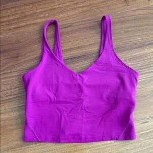 Lululemon Magenta Align Top